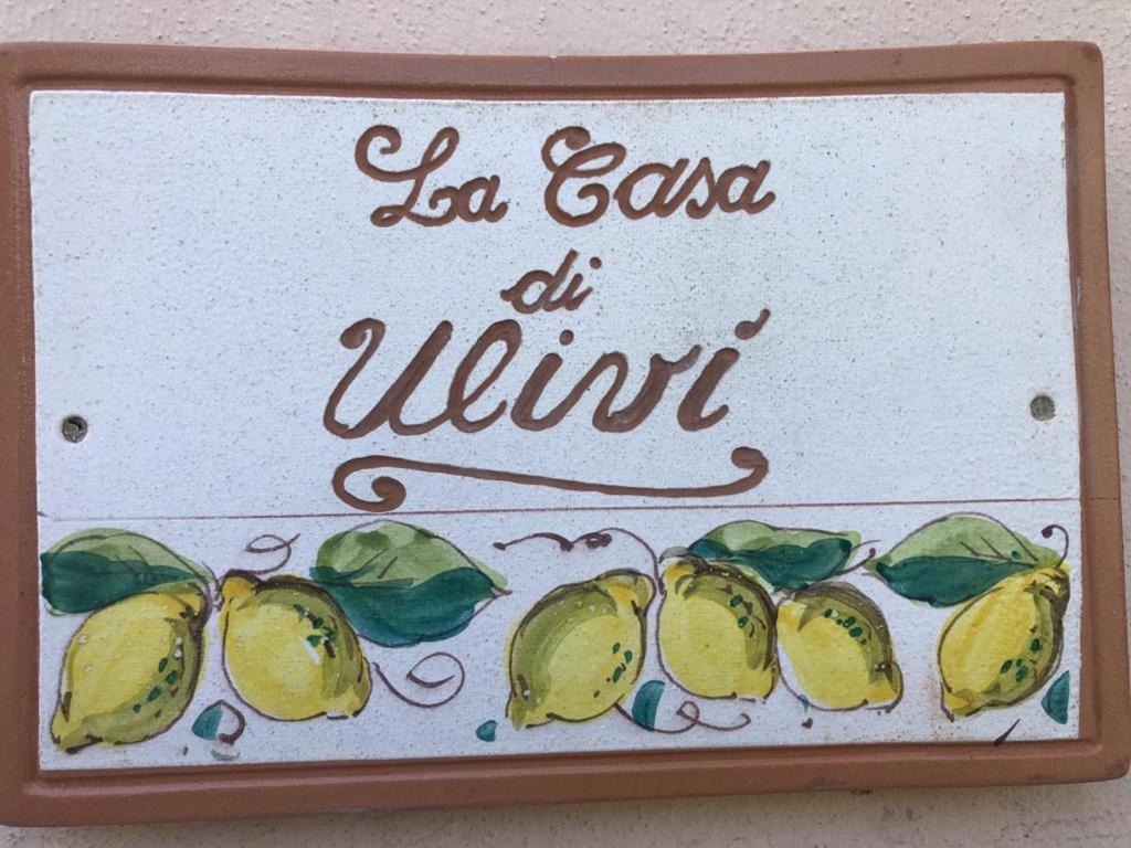 La Casa Di Ulivi Villa Piano di Follo Kültér fotó